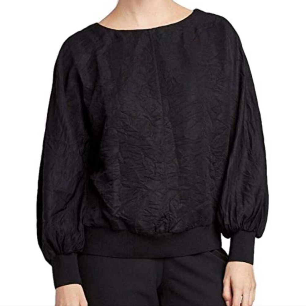 ❤️ Prologue Black Blouson Dolman Sleeve Blouse